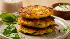 Bez mouky a smažení: jak připravit lehké zeleninové lívance